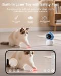ZUMIMALL 5G Pet Camera with Laser Toy & 2-Way Talk