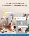 Furbo Mini 360° 2K Pet Camera with Treat Toss
