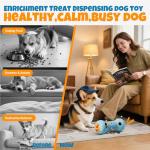 Interactive Treat Dispensing Dog Puzzle Toy