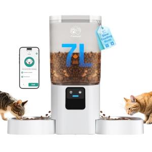 Automatic Cat Feeder for Multiple Pets - 29 Cup