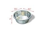 Lightweight 16 OZ Stainless Steel Dog Bowl