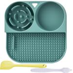 Slow Feeder Snack Bowl & Lick Mat Combo