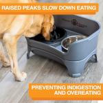 Niner Slow Feed Bowl for Elevated Feeders