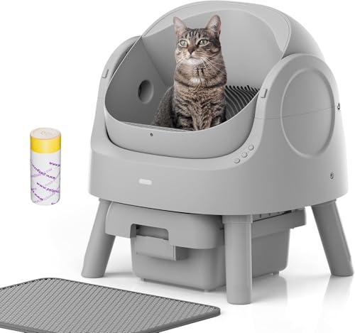 Mimfam Self-Cleaning Litter Box for Multiple Cats