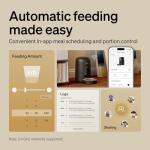 Wi-Fi Automatic Cat Feeder with Rechargeable Battery