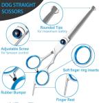 5-in-1 Dog Grooming Scissors with Round Tips