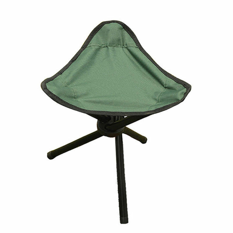 Portable Folding Tripod Stool for Camping and Fishing