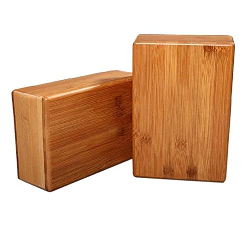 Bamboo Yoga Blocks for Balance and Flexibility