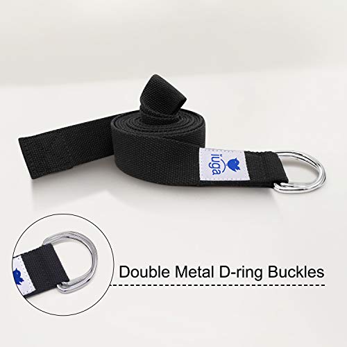 IUGA Non-Slip Yoga Blocks with Strap - 2 Pack