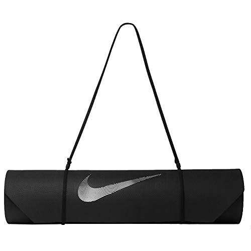 NIKE Adult Yoga Training Mat 2.0, Black/White
