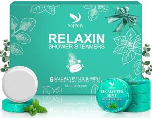 Relaxing Eucalyptus Shower Steamers - 6 Pack