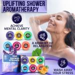 Aromatherapy Shower Steamers Set for Stress Relief