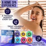 Aromatherapy Shower Steamers Set for Stress Relief