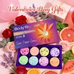 8 Shower Bombs with Natural Essential Oils