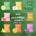 Set of 8 Pure Essential Oil Shower Bombs