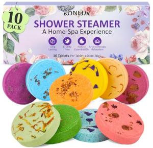 10 Pack Aromatherapy Shower Steamers for Relaxation