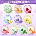 10 Pack Aromatherapy Shower Steamers for Relaxation