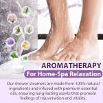 Aromatherapy Shower Steamers for Relaxation and Self-Care