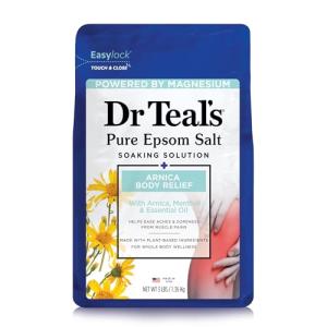 Dr Teal's Arnica Epsom Salt Soak, 3 lbs