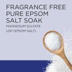 Epsom Salt Without Fragrance for Relaxation