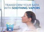 Vicks Bath Crystals with Soothing Vapors 36oz
