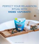 Vicks Bath Crystals with Soothing Vapors 36oz