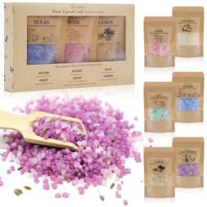 Relaxing Bath Salt Gift Set for Moms