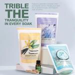 Relaxing Epsom Salts Gift Set with Essential Oils