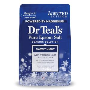 Dr Teal's Snowy Night Epsom Salt Soak 3 lbs