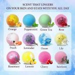 Relaxing Bath Bombs Gift Set for Stress Relief