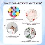 Relaxing Bath Bombs Gift Set for Stress Relief