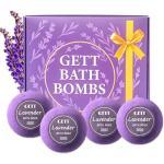 Lavender Bath Bombs Gift Set - Relax & Unwind