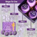 Lavender Bath Bombs Gift Set - Relax & Unwind