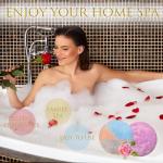 Excalla Spa Bath Pump Gift Set for Relaxation