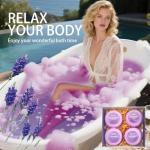 Lavender Bath Bombs Gift Set - Relax & Unwind