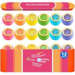 Crystal Bath Bombs Gift Set - 12 Organic Stress Relievers