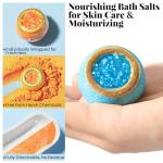 Crystal Bath Bombs Gift Set - 12 Organic Stress Relievers