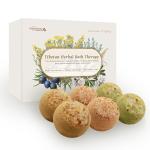 Tibetan Herbal Bath Bomb Set for Relaxation
