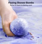 Melatonin Lavender Chamomile Bath Bombs for Relaxation