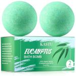 Eucalyptus Bath Bombs for Relaxation and Moisture
