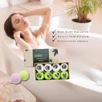 Hemp Bath Bombs - Set of 8 Relaxing Scents