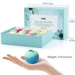 ZenBombs Natural Bath Bombs Gift Set of 12