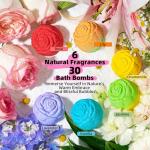 30 Rose Bath Bombs - Relaxing Spa Gifts