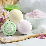 Calming Spa Gift Basket with Relaxing Bath Bombs