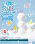 BloomFizzy Kids' Soothing Bath Bombs with Toys
