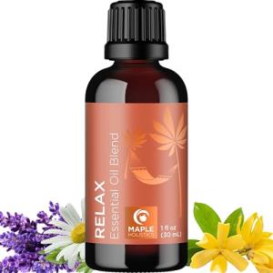 Calming Essential Oil Blend for Stress Relief