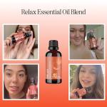 Calming Essential Oil Blend for Stress Relief