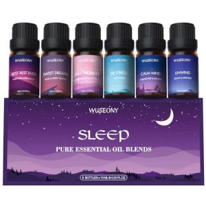 Sleep-Enhanced Essential Oils Set for Diffusers