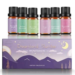 Dreamland Slumber Essential Oils Set for Diffusers