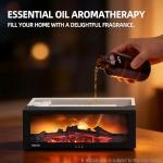 7-Color Aromatherapy Flame Diffuser and Humidifier